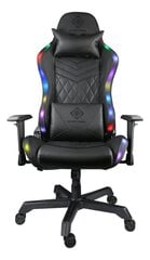 Žaidimų kėdė Deltaco GAM-080, juoda kaina ir informacija | Biuro kėdės | pigu.lt