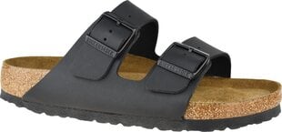 Šlepetės moterims Birkenstock 551251, juodos kaina ir informacija | Šlepetės moterims | pigu.lt