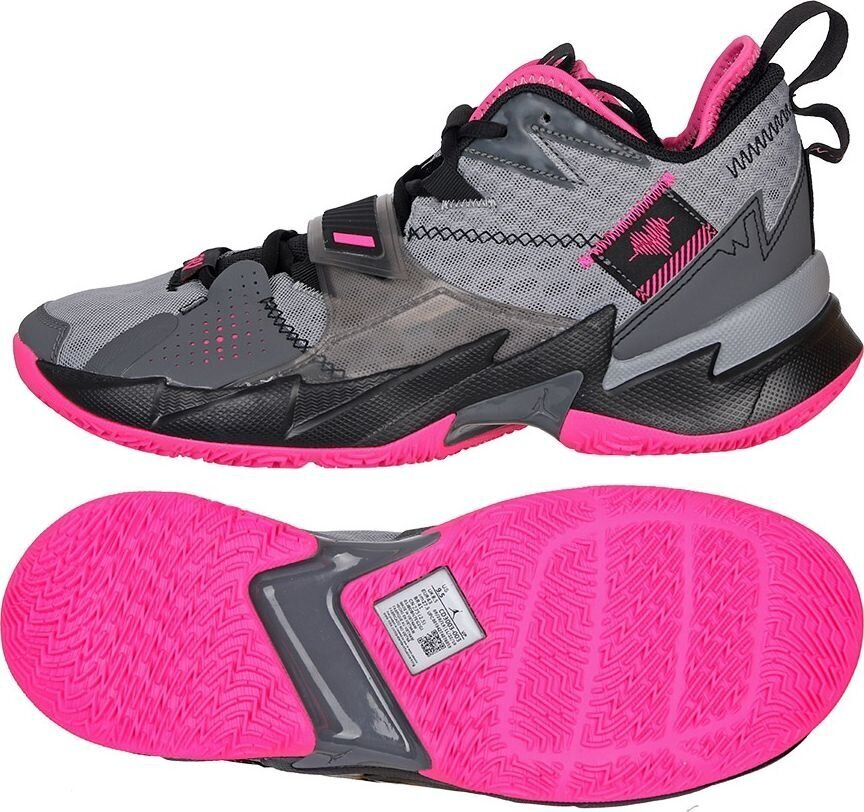 Nike vyriški sportiniai batai Jordan Why Not Zero M CD3003 003, pilki kaina ir informacija | Kedai vyrams | pigu.lt