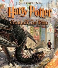 Harry Potter and the Goblet of Fire : Illustrated Edition kaina ir informacija | Fantastinės, mistinės knygos | pigu.lt