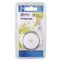 Naktinė lemputė EMOS 220 V 3x LED, su jutikliu kaina ir informacija | Saugos varteliai, apsaugos | pigu.lt
