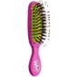 Plaukų šepetys Wet Brush Mini Shine Enhancer, Purple kaina ir informacija | Šepečiai, šukos, žirklės | pigu.lt