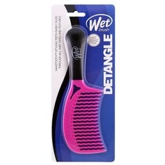 Šukos Wet Brush Detangling Comb, Pink kaina ir informacija | Šepečiai, šukos, žirklės | pigu.lt