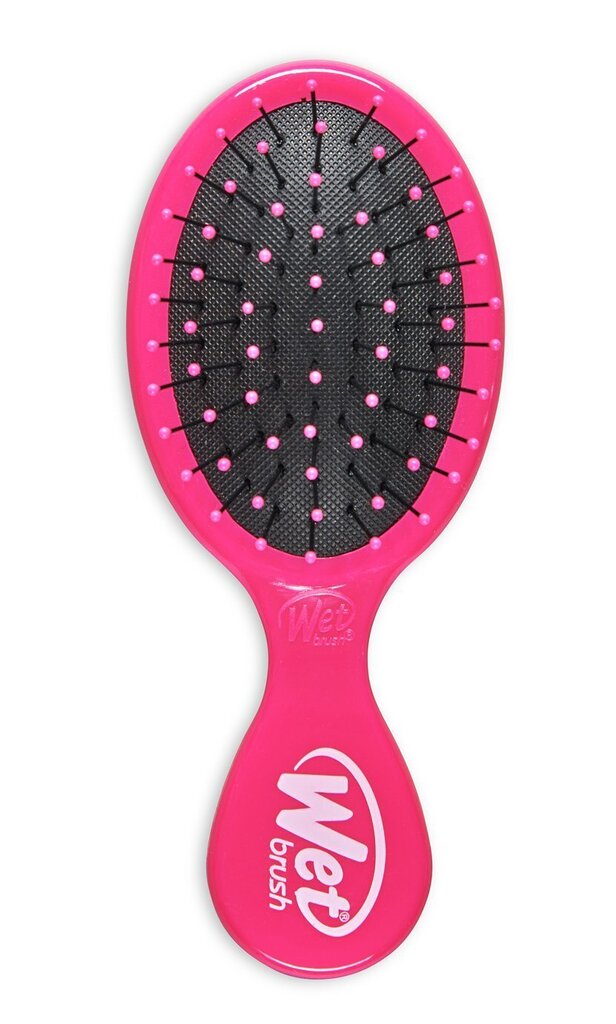 Plaukų šepetys Wet Brush Mini Detangler, Pink kaina ir informacija | Šepečiai, šukos, žirklės | pigu.lt