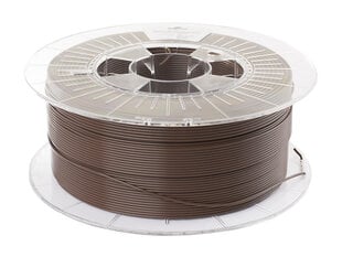 Filamentas Filament Premium PLA 1.75mm CHOCOLATE BROWN 1kg kaina ir informacija | Išmanioji technika ir priedai | pigu.lt