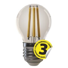 Лампочка EMOS LED Filament Mini GL 4 Вт E27 WW цена и информация | Электрические лампы | pigu.lt