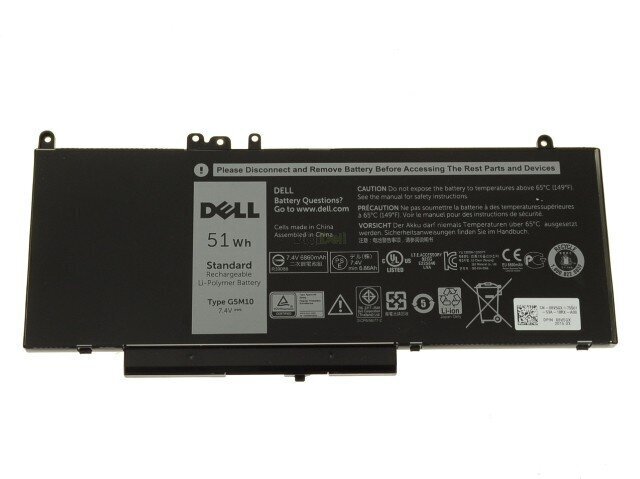 Dell Latitude E5450/E5550 цена и информация | Akumuliatoriai nešiojamiems kompiuteriams | pigu.lt