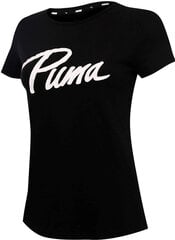 Puma Palaidinė Athletics Tee Black kaina ir informacija | Sportinė apranga moterims | pigu.lt