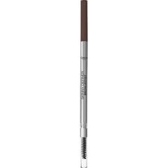 Vandeniui atsparus antakių pieštukas su šepetėliu L'oreal Paris Brow Artist Skinny Definer 1,2 g, 108 Dark Brunette kaina ir informacija | L'Oréal Paris Dekoratyvinė kosmetika | pigu.lt