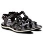 Basutės moterims Sandal Vega Black D72R6A-00043-C9999 kaina ir informacija | Basutės moterims | pigu.lt