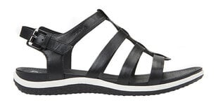 Basutės moterims Sandal Vega Black D72R6A-00043-C9999 kaina ir informacija | Basutės moterims | pigu.lt