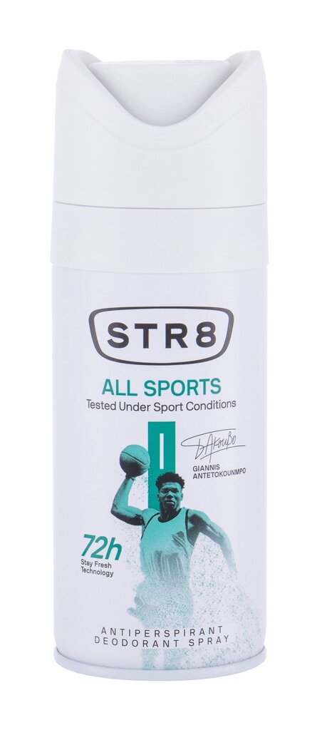 Purškiamas dezodorantas STR8 All Sports vyrams 150 ml kaina ir informacija | Dezodorantai | pigu.lt