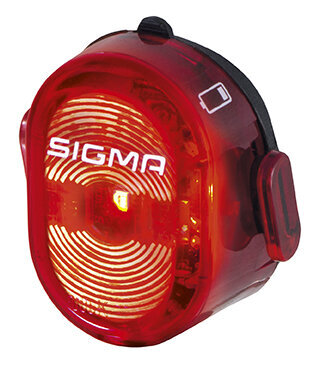 Galinis žibintas Sigma Nugget II flash rear light int цена и информация | Žibintai ir atšvaitai dviračiams | pigu.lt