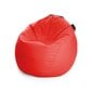 Sėdmaišis vaikams Qubo™ Comfort 80, gobelenas, raudonas kaina ir informacija | Vaikiški sėdmaišiai, foteliai, pufai | pigu.lt