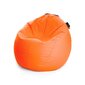 Sėdmaišis vaikams Qubo™ Comfort 80, gobelenas, oranžinis цена и информация | Vaikiški sėdmaišiai, foteliai, pufai | pigu.lt