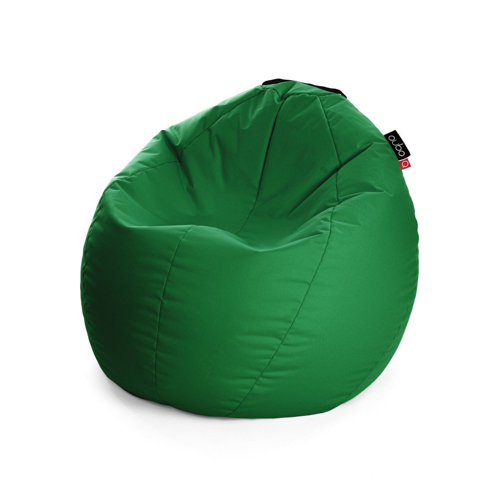 Sėdmaišis vaikams Qubo™ Comfort 80, gobelenas, žalias kaina ir informacija | Vaikiški sėdmaišiai, foteliai, pufai | pigu.lt
