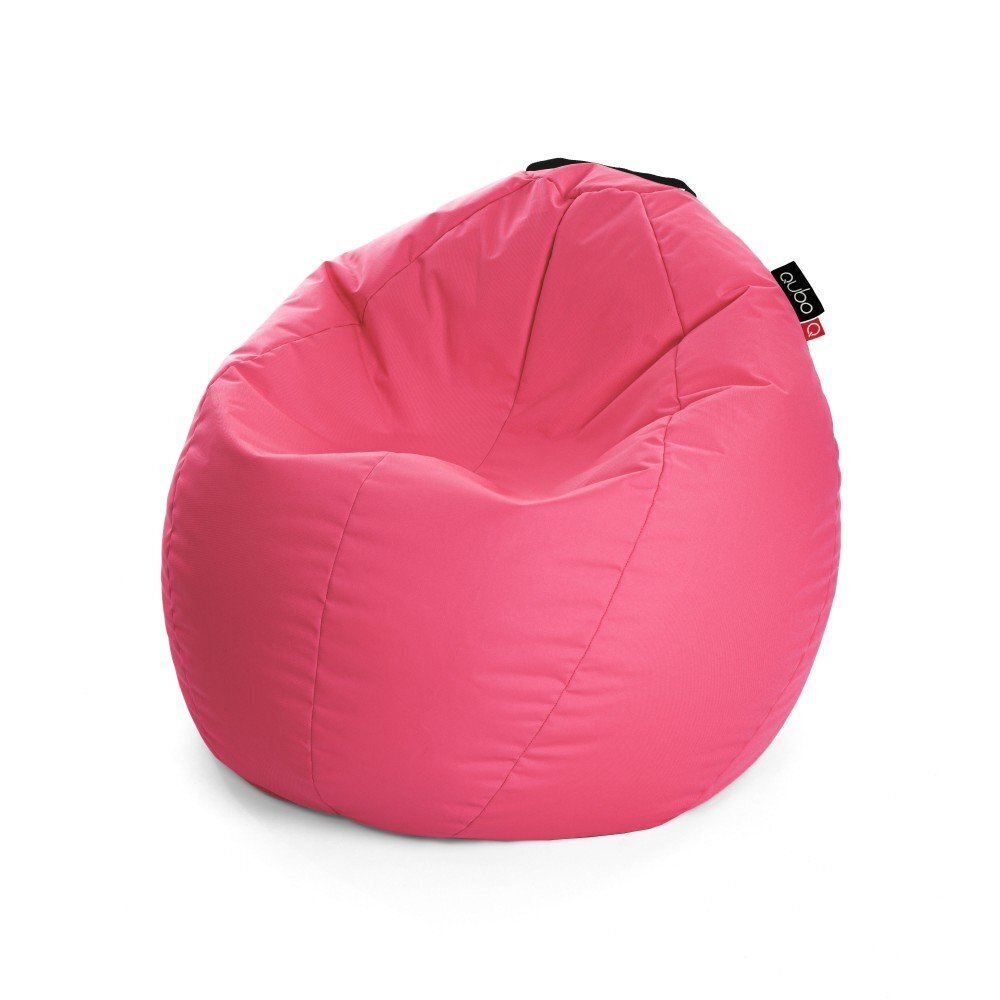 Sėdmaišis vaikams Qubo™ Comfort 80, gobelenas, rožinis цена и информация | Vaikiški sėdmaišiai, foteliai, pufai | pigu.lt