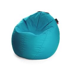 Кресло-мешок Qubo™ Comfort 80, гобелен, светло синее цена и информация | Детские диваны, кресла | pigu.lt