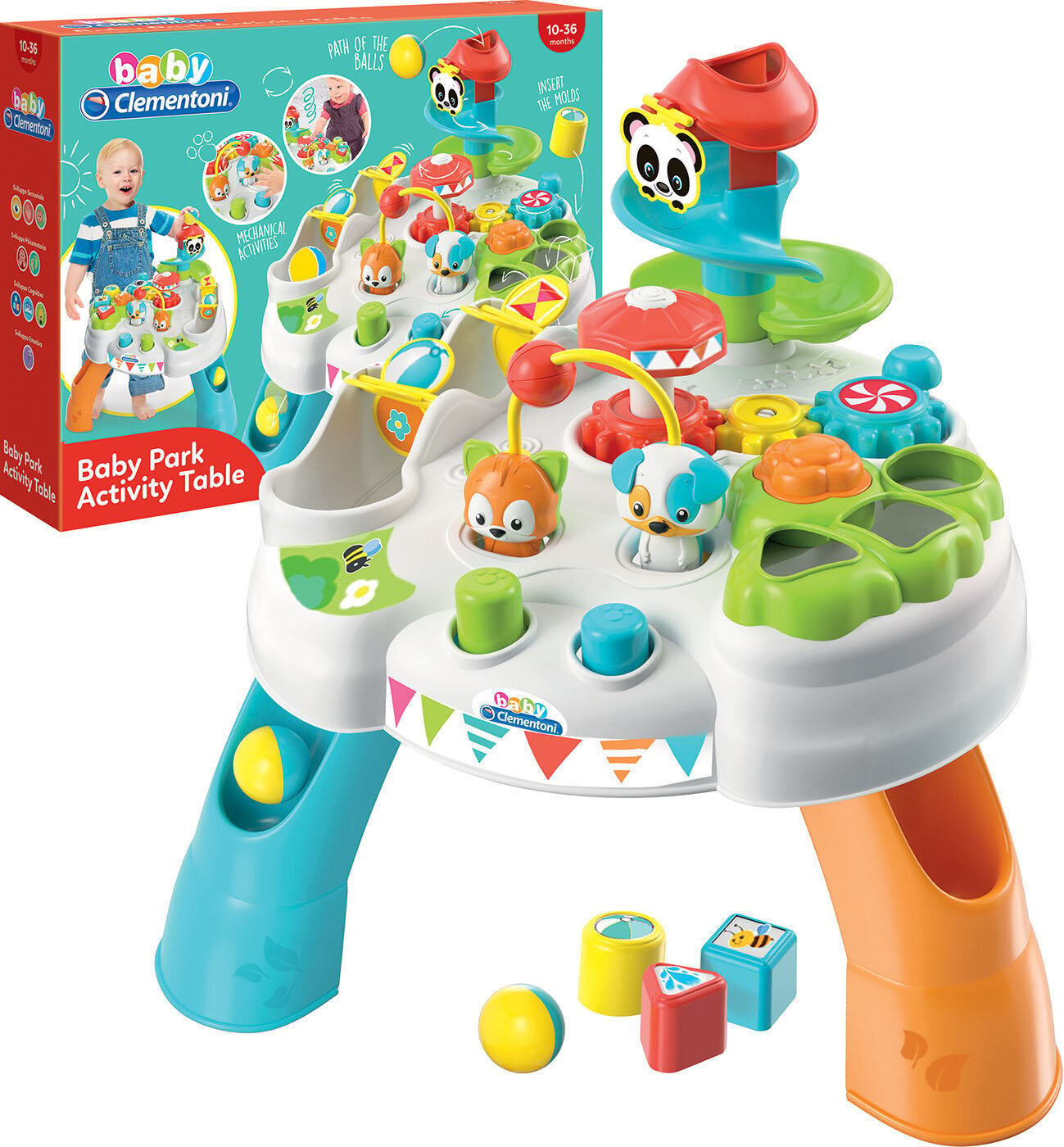 Muzikinis staliukas Clementoni Baby Park Activity Table kaina | pigu.lt