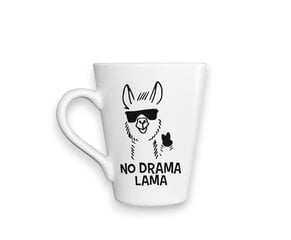Puodelis „No drama lama“ kaina ir informacija | Originalūs puodeliai | pigu.lt