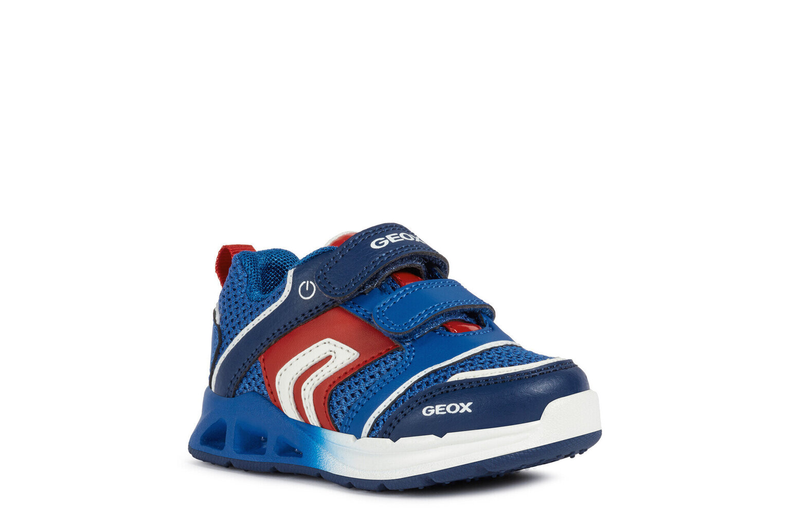 Geox bateliai beriukams Dakin Boy, mėlyna/raudona цена и информация | Sportiniai batai vaikams | pigu.lt