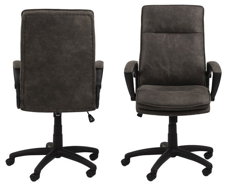 Biuro kėdė Preston, ruda kaina ir informacija | Biuro kėdės | pigu.lt