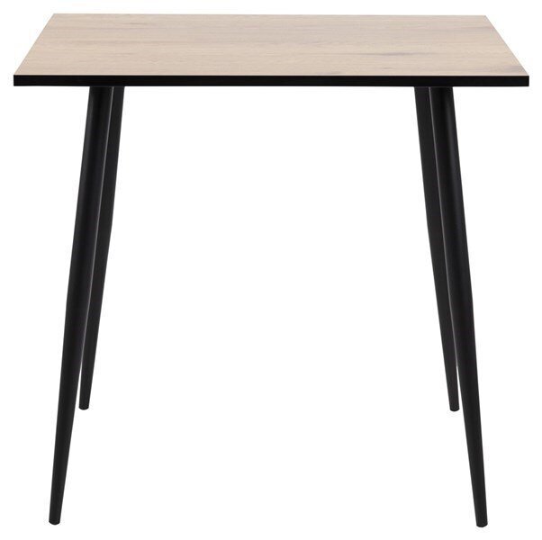 Stalas Wilma, 80 cm, rudas/NETURI kaina ir informacija | Virtuvės ir valgomojo stalai, staliukai | pigu.lt