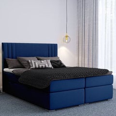 Кровать Selsey Monder 140x200 см, синяя цена и информация | Кровати | pigu.lt