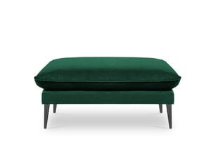 Пуф Milo Casa Elio, темно-зеленый / черный цена и информация | Кресла-мешки и пуфы | pigu.lt