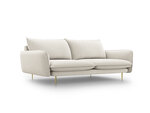 Sofa Cosmopolitan Design Vienna 4S, šviesios smėlios spalvos