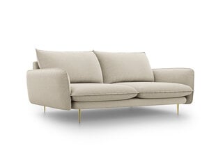 Sofa Cosmopolitan Design Vienna 3S, smėlio spalvos kaina ir informacija | Sofos | pigu.lt