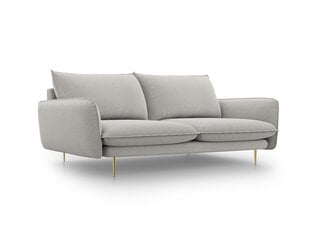 Sofa Cosmopolitan Design Vienna 3S, šviesiai pilka kaina ir informacija | Sofos | pigu.lt