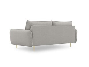 Sofa Cosmopolitan Design Vienna 4S, šviesiai pilka kaina ir informacija | Sofos | pigu.lt