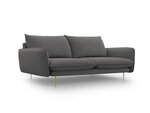 Sofa Cosmopolitan Design Vienna 3S, tamsiai pilka