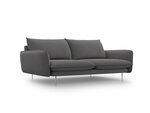 Sofa Cosmopolitan Design Vienna 4S, tamsiai pilka