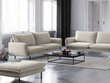 Sofa Cosmopolitan Design Vienna 2S, šviesios smėlios spalvos gobelenas kaina ir informacija | Sofos | pigu.lt