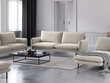 Sofa Cosmopolitan Design Vienna 4S, šviesios smėlios spalvos gobelenas цена и информация | Sofos | pigu.lt