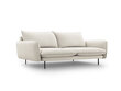 Sofa Cosmopolitan Design Vienna 4S, šviesios smėlios spalvos gobelenas цена и информация | Sofos | pigu.lt