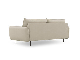 Sofa Cosmopolitan Design Vienna 4S, smėlios spalvos gobelenas kaina ir informacija | Sofos | pigu.lt