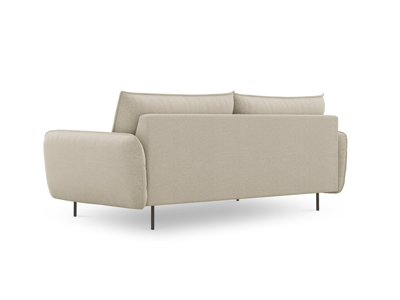 Sofa Cosmopolitan Design Vienna 4S, smėlios spalvos gobelenas цена и информация | Sofos | pigu.lt