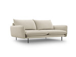 Sofa Cosmopolitan Design Vienna 4S, smėlios spalvos gobelenas