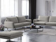 Sofa Cosmopolitan Design Vienna 2S, šviesiai pilkas gobelenas kaina ir informacija | Sofos | pigu.lt