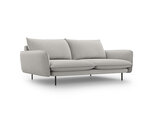 Sofa Cosmopolitan Design Vienna 4S, šviesiai pilkas gobelenas