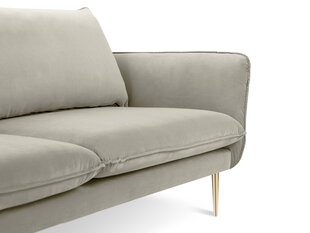 Sofa Cosmopolitan Design Florence 2S, smėlio spalvos kaina ir informacija | Sofos | pigu.lt