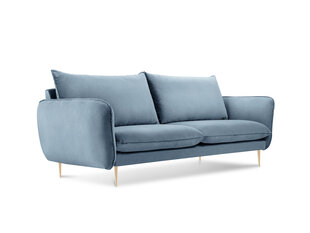 Sofa Cosmopolitan Design Florence 2S, šviesiai mėlyna kaina ir informacija | Sofos | pigu.lt