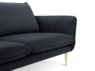 Sofa Cosmopolitan Design Florence 2S, tamsiai mėlyna kaina ir informacija | Sofos | pigu.lt