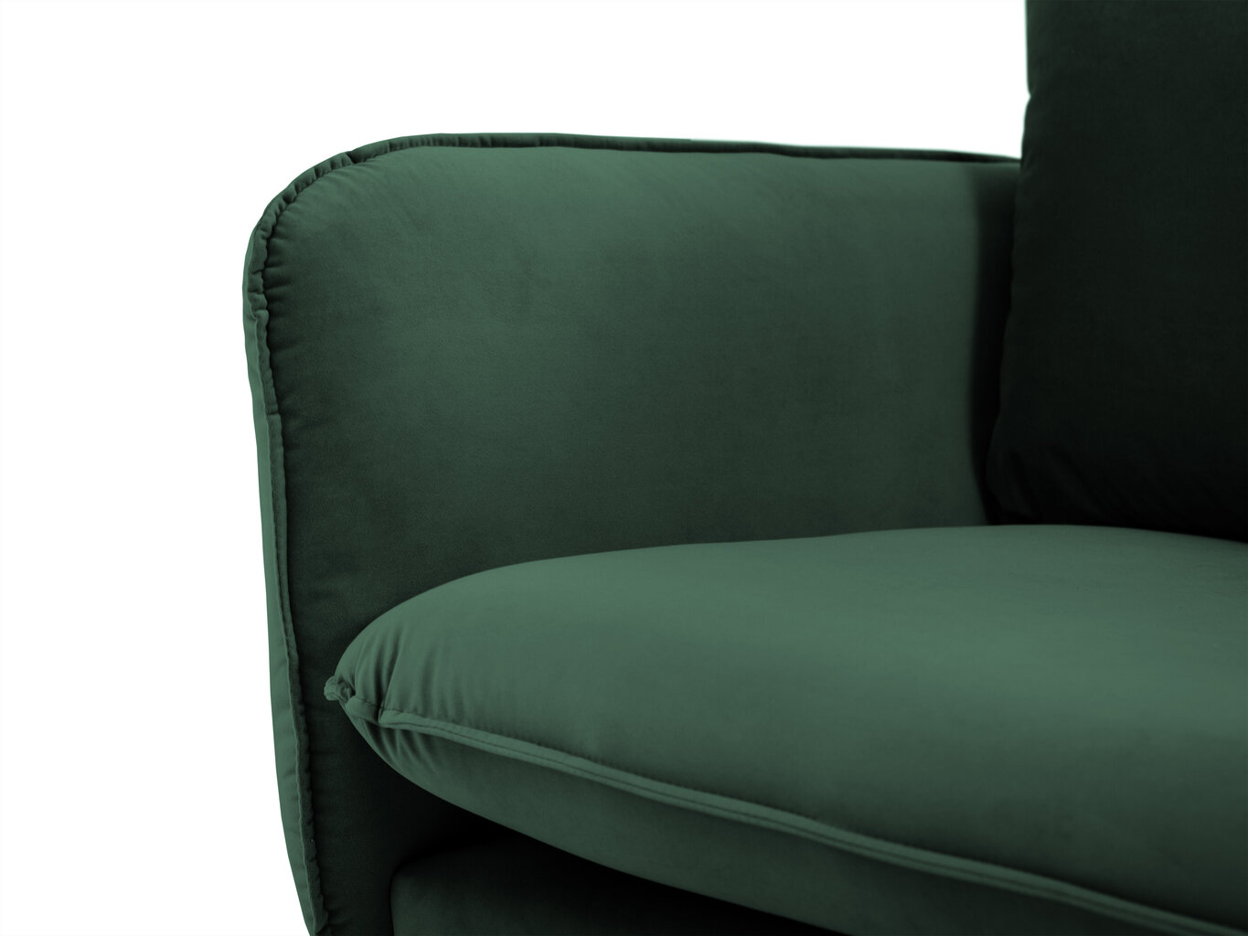 Sofa Cosmopolitan Design Florence 2S, žalia kaina ir informacija | Sofos | pigu.lt