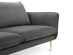 Sofa Cosmopolitan Design Florence 2S, tamsiai pilka kaina ir informacija | Sofos | pigu.lt