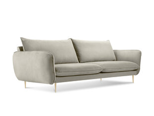 Sofa Cosmopolitan Design Florence 3S, smėlio spalvos kaina ir informacija | Sofos | pigu.lt