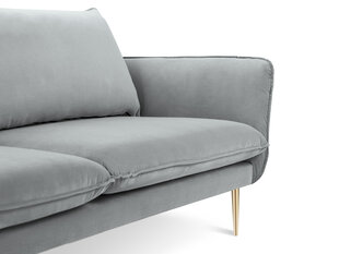 Sofa Cosmopolitan Design Florence 3S, šviesiai pilka kaina ir informacija | Sofos | pigu.lt